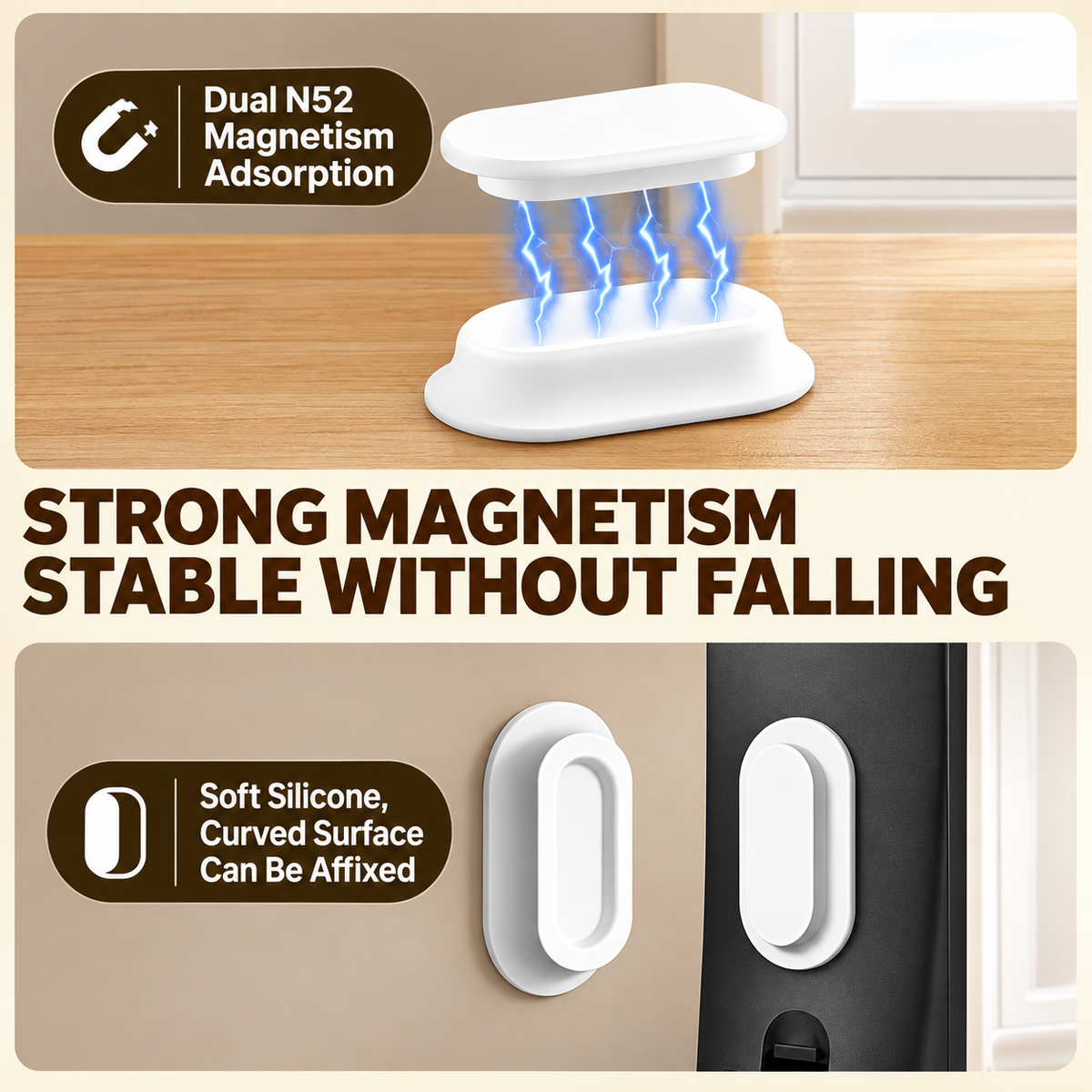 Extra-Strong Magnetic Remote Holder